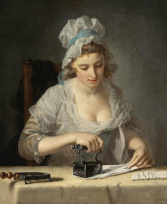The Laundry Maid Print by Henry Robert Morland