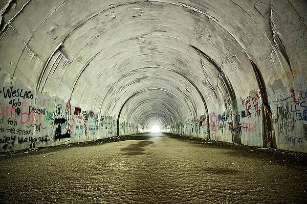 The light at the end of the tunnel by Micajah McCurry