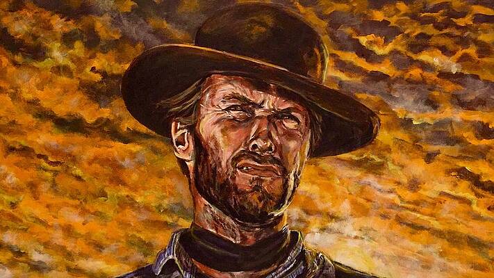 Clint Eastwood Paintings Page 6 Of 7 Pixels