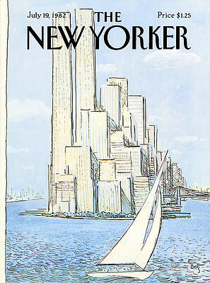 Wall Art - Painting - New Yorker July 19th, 1982 by Arthur Getz