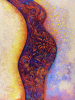 Pregnant Woman Paintings Fine Art America