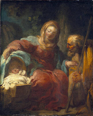 The Rest on the Flight into Egypt Print by Jean-Honore Fragonard