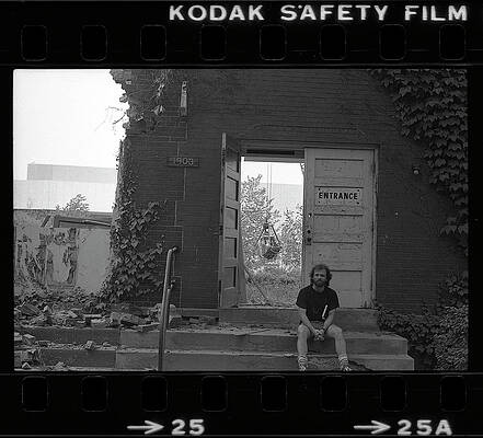 Wall Art - Photograph - The Speech Annex and Peter Steven, Full Frame, 1980 by Jeremy Butler
