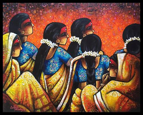 Indian Wedding Paintings Fine Art America