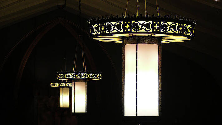 Three lanterns by JoAnne McNamara
