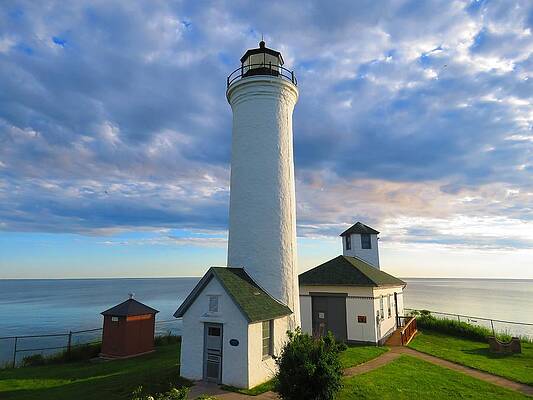 Tibbetts Point Lighthouse in June by Dennis McCarthy Tibbetts Point Lighthouse in June by Dennis McCarthy