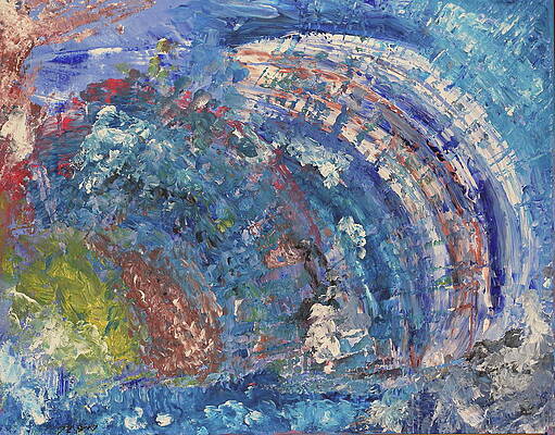 Wall Art - Painting - Tidal by Daniel Rustad