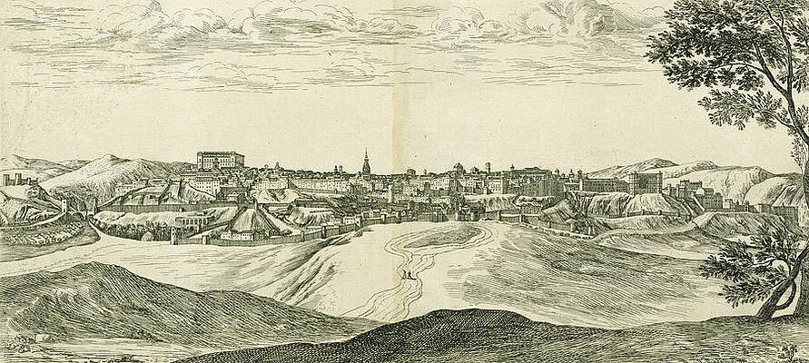 Toledo 1650 Print by Israel Silvestre