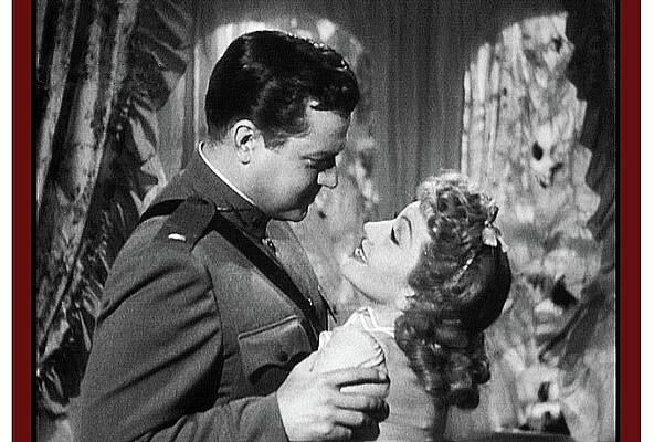 Tomorrow Is Forever Orson Welles in WW1 uniform and Claudette Colbert 1946 by David Lee Guss Tomorrow Is Forever Orson Welles in WW1 uniform and Claudette Colbert 1946 by David Lee Guss