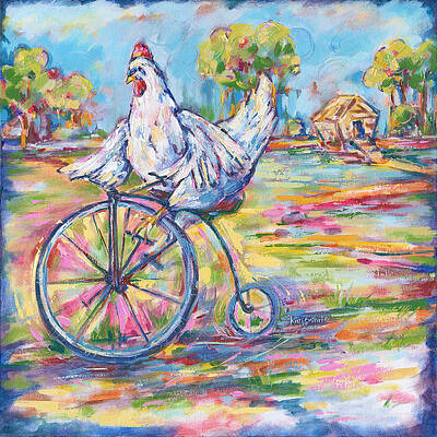 Chicken Coop Paintings Fine Art America