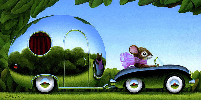 Travel Trailer Art Fine Art America
