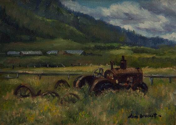 Tractor From Swan Valley by Lori Brackett Tractor From Swan Valley by Lori Brackett