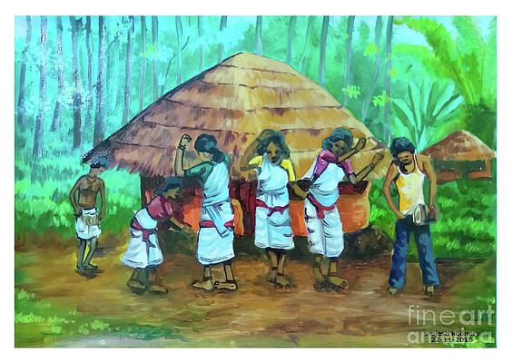 Tribal Dance by Sreejesh Koonery