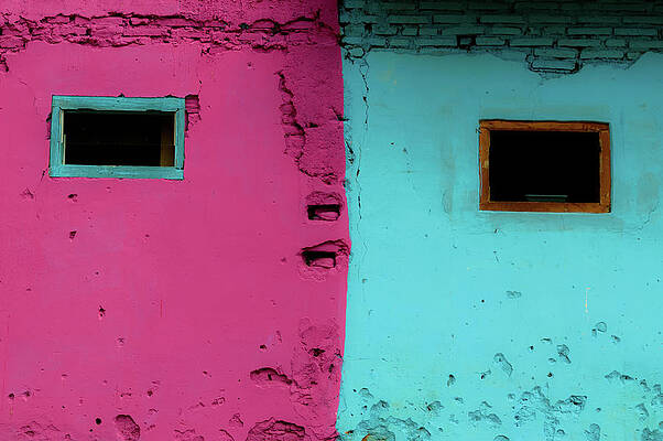 Two windows in different color by Defri Andreas