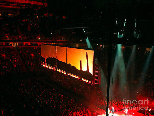 Wall Art - Photograph - U2 Innocence And Experience Tour 2015 Opening At San Jose. 7 by Tanya Filichkin