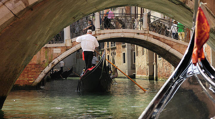 Wall Art - Photograph - Under the Bridges by Harold Piskiel