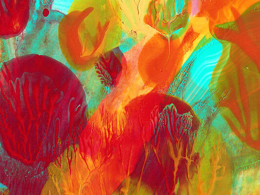 Abstract Beach Scene Paintings Fine Art America