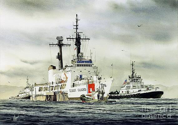 United States Coast Guard Paintings Fine Art America