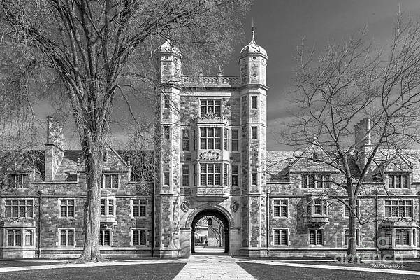 University of Michigan Law Quad by University Icons University of Michigan Law Quad by University Icons