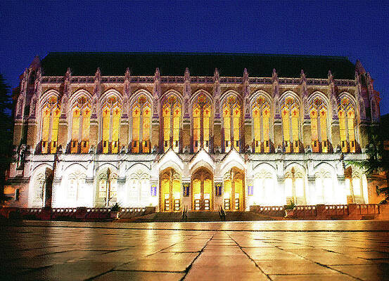 Wall Art - Mixed Media - University of Washington by The Graduation Gift Shop