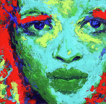 Human Face Abstract Paintings Page 11 Of 12 Fine Art America