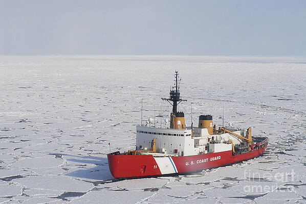 Wall Art - Photograph - Uscgc Polar Sea Conducts A Research by Stocktrek Images