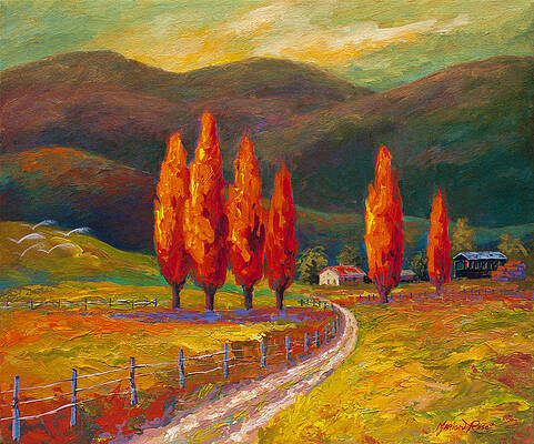 Italian Landscape Art Pixels
