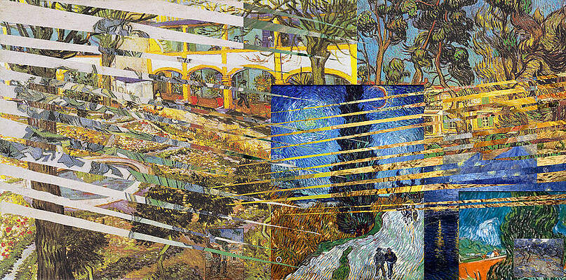 Van Gogh Mural Il by David Bridburg Van Gogh Mural Il by David Bridburg
