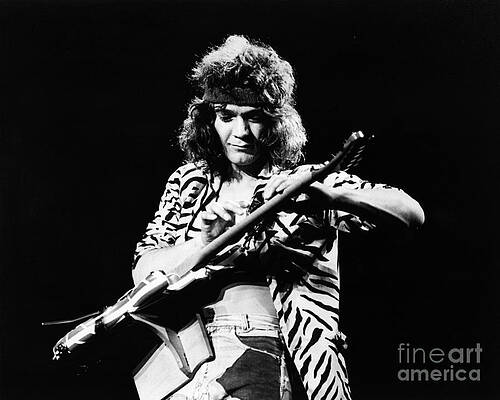 Wall Art - Photograph - Eddie Van Halen  by Chris Walter
