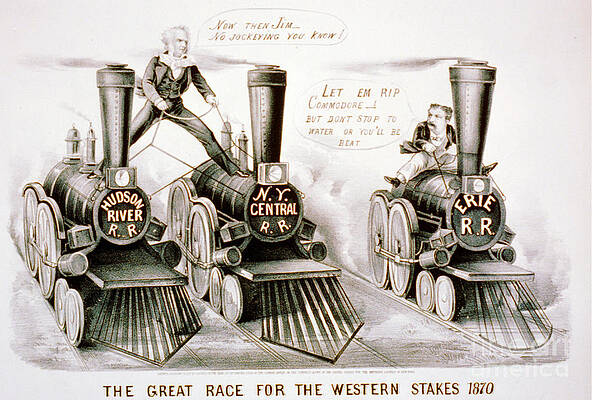 Wall Art - Photograph - Vanderbilt And Fisk In Competition by Science Source