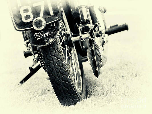 Wall Art - Photograph - Velocette Abstract by Tim Gainey