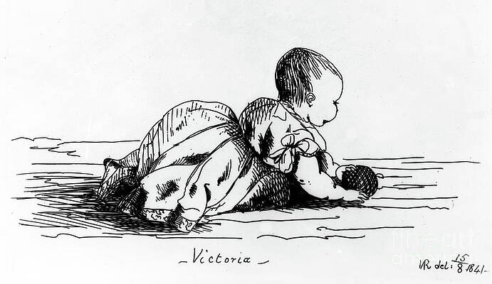 Queen Victoria's sketch book, 1843 to 1845 | Queen victoria, Queen victoria  family, Queen victoria prince albert
