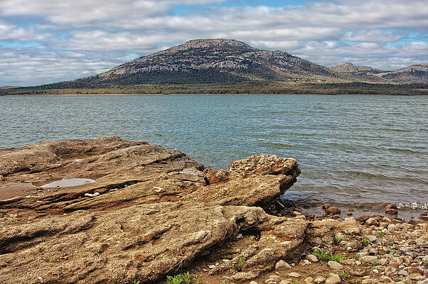 View of Mount Scott From Lawtonka by Eugene Campbell View of Mount Scott From Lawtonka by Eugene Campbell