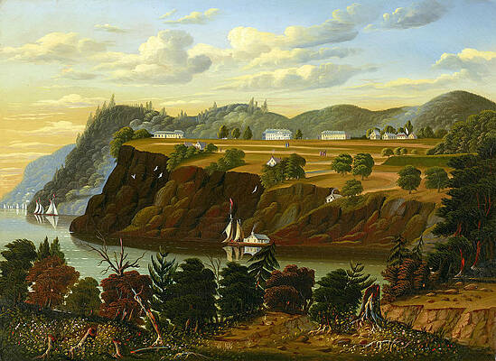View of West Point Print by Thomas Chambers