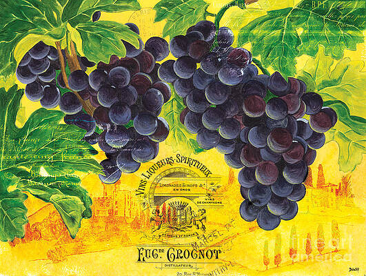 Grape Leaves Paintings Fine Art America