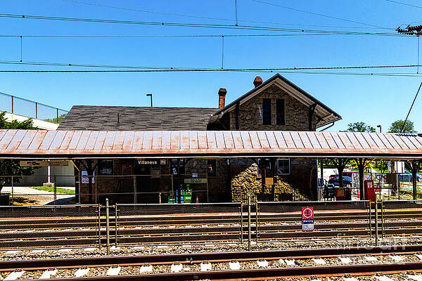Wall Art - Photograph - Villanova Station by William Norton