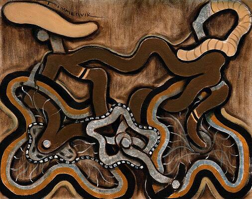 Abstract Bicycle Paintings Fine Art America