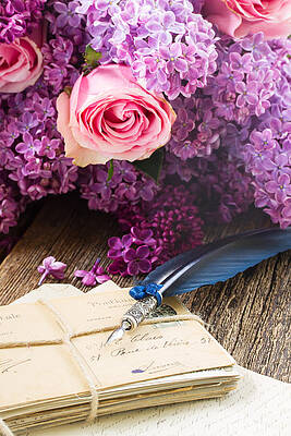 Wall Art - Photograph - Vintage Mail by Anastasy Yarmolovich