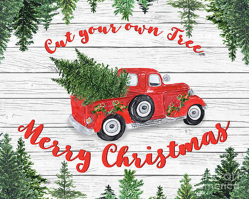 Red Truck Christmas Decoration Wallpapers  Wallpaper Cave