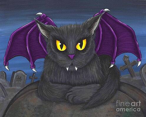 Vlad Vampire Cat by Carrie Hawks Vlad Vampire Cat by Carrie Hawks