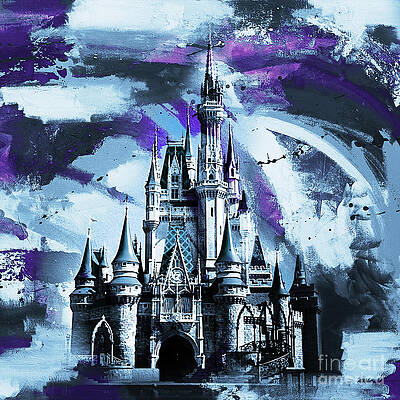 Disney Castle Paintings Fine Art America