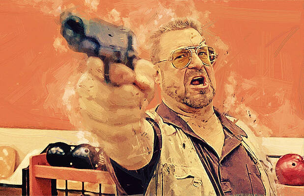 The Big Lebowski Art Fine Art America