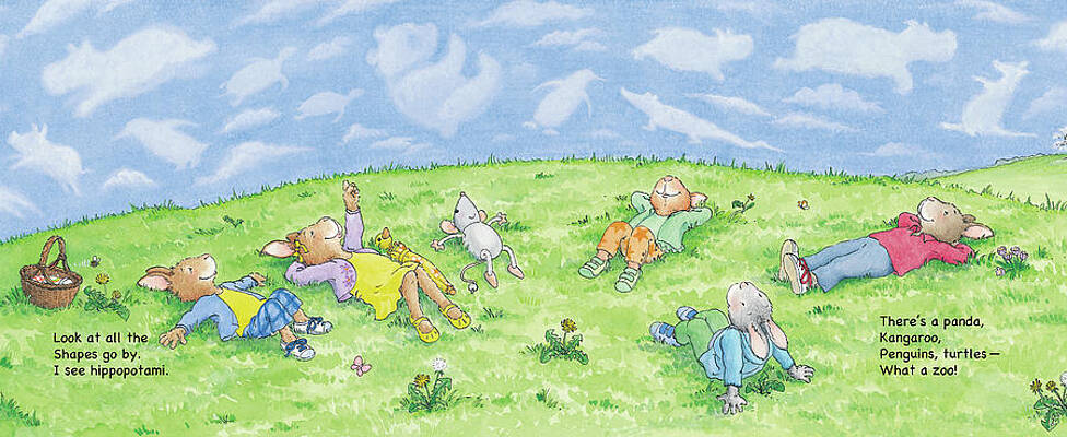 Watching the Clouds Roll By -- With Text by June Goulding Watching the Clouds Roll By -- With Text by June Goulding