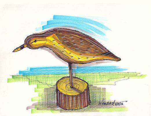 Water Fowl Motif #7 by Richard Wambach Water Fowl Motif #7 by Richard Wambach