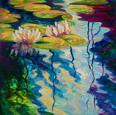 Water Reflection Paintings Fine Art America