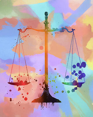 Scales Of Justice Art Fine Art America