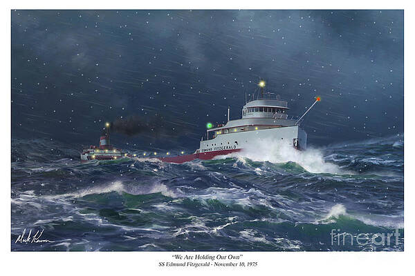 Edmund Fitzgerald Paintings Fine Art America