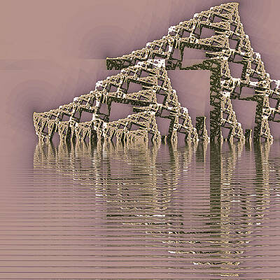 Wall Art - Digital Art - Weathered But Not Defeated by Vic Eberly