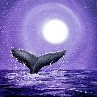 Whale Tail Paintings Fine Art America