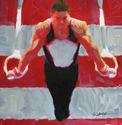 Gymnastics Paintings for Sale (Page #8 of 8) - Pixels